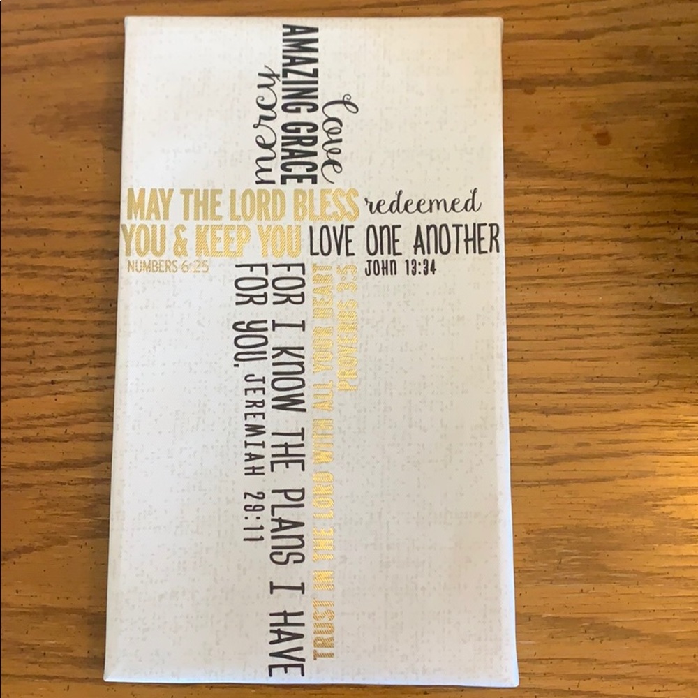 Religious Canvas sign LNC